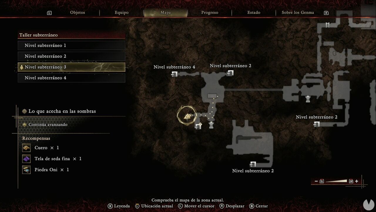 Onimusha: Way of the Sword - What Lurks in the Shadows: location of the Oni Glyph in Dokyo's workroom