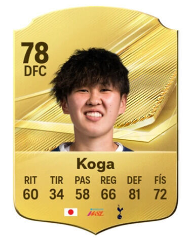 Jugadores que m�s han mejorado en FC 27 desde FC 26: Tōko Koga