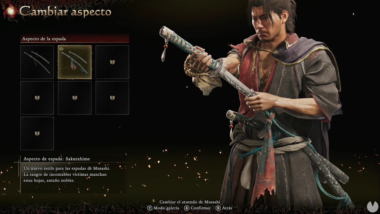 Onimusha: Way of the Sword - Sword Appearance: Sakurahime