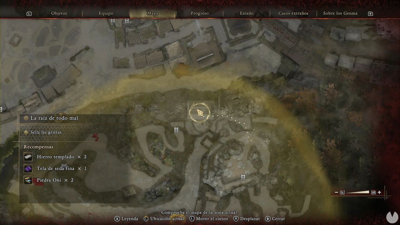 Onimusha: Way of the Sword - The Roots of All Evil: location of the Leather chest in northern Toribeno
