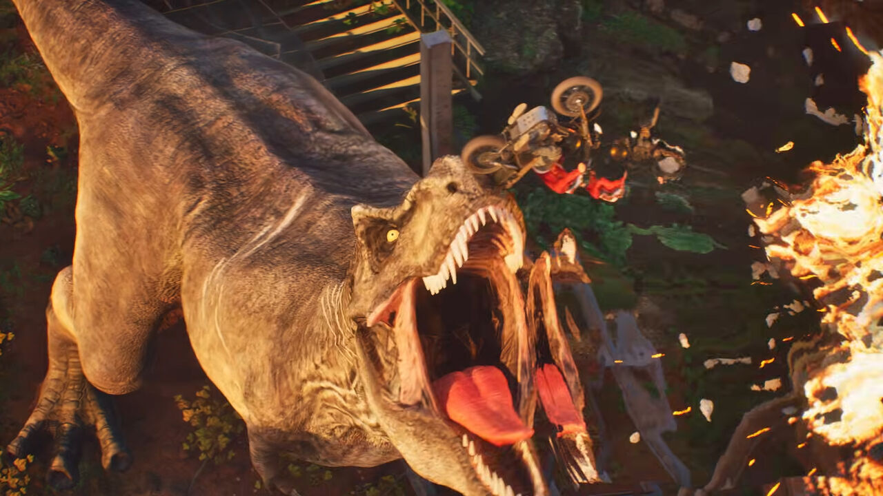 Los dinosaurios de Jurassic World estarán en Stuntman: Hollywood y prometen elevar el espectáculo
