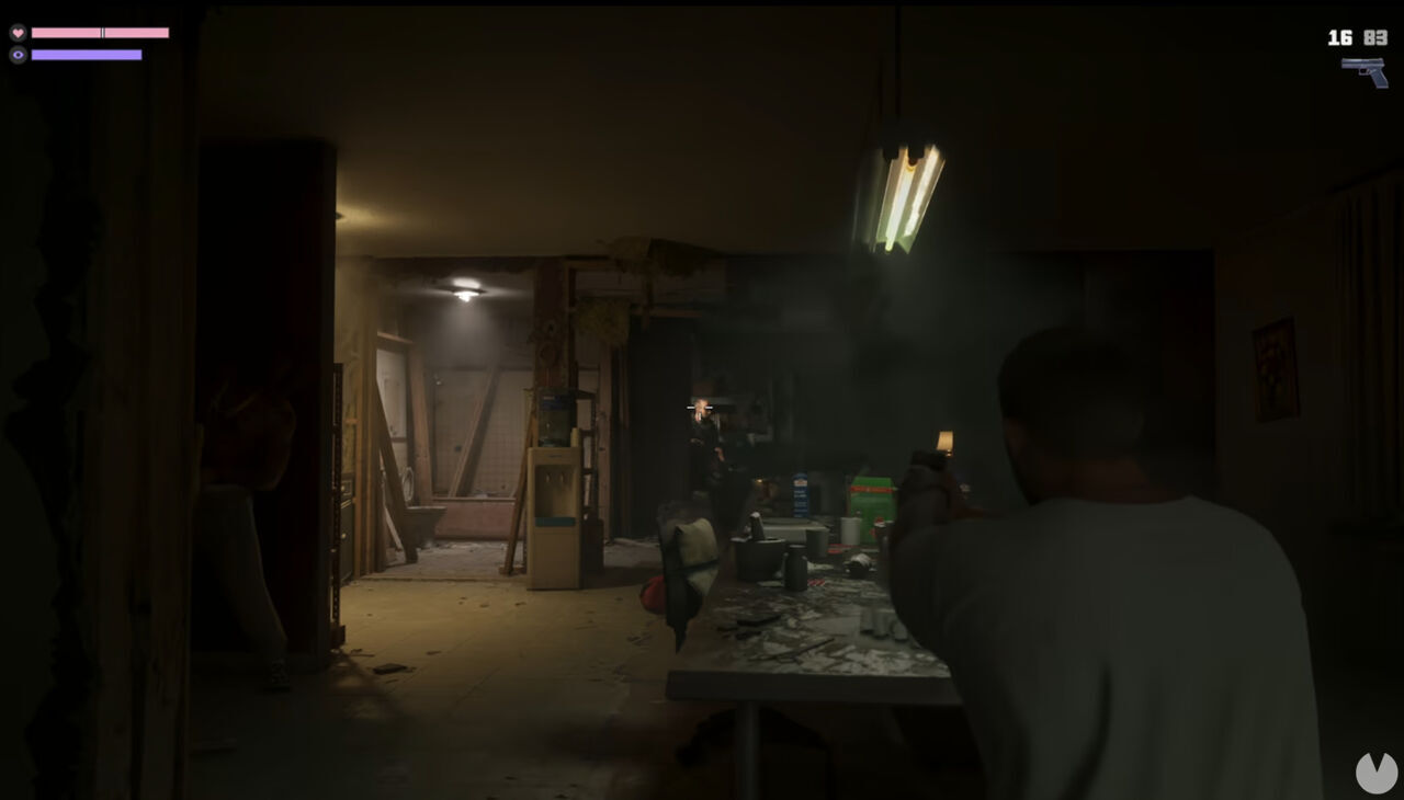 Escena de tiroteo en GTA 6.