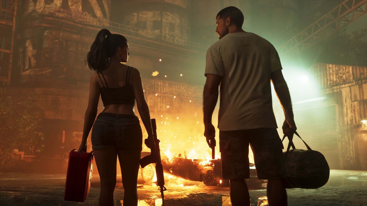 Explosion con Jason y Lucia en GTA 6