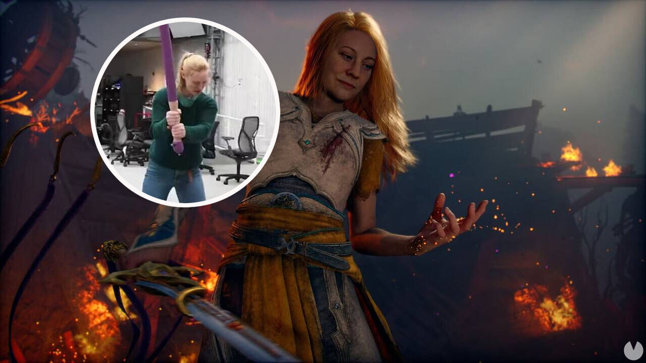 La protagonista de God of War: Laufey cuenta como rompió un importante objeto el primer día de rodaje