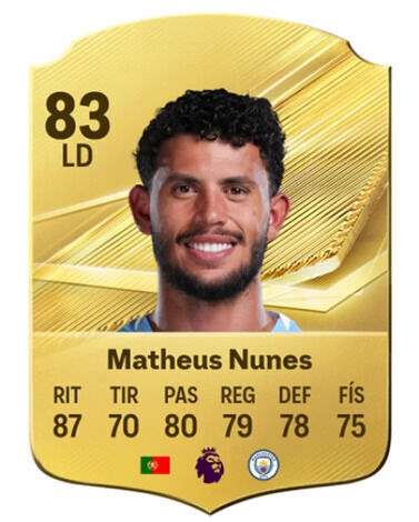 EA Sports FC 27 - Mejores jugadores Matheus Nunes