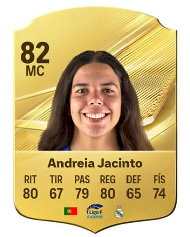 EA Sports FC 27 - Mejores jugadores Andreia Jacinto