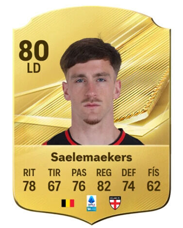 EA Sports FC 27 - Mejores jugadores Alexis Saelemaekers