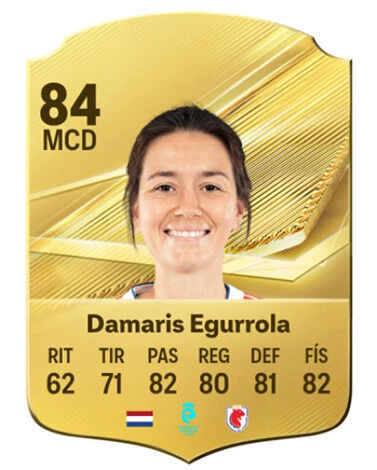 EA Sports FC 27 - Mejores jugadores Damaris Egurrola