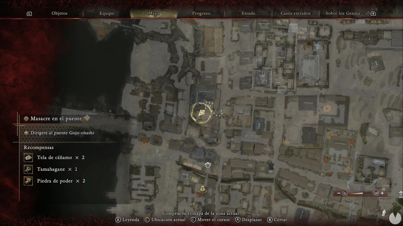 Onimusha: Way of the Sword - Bloodbath on the Bridge: Whetstone chest in southwestern Kyoto near the southernmost bridge