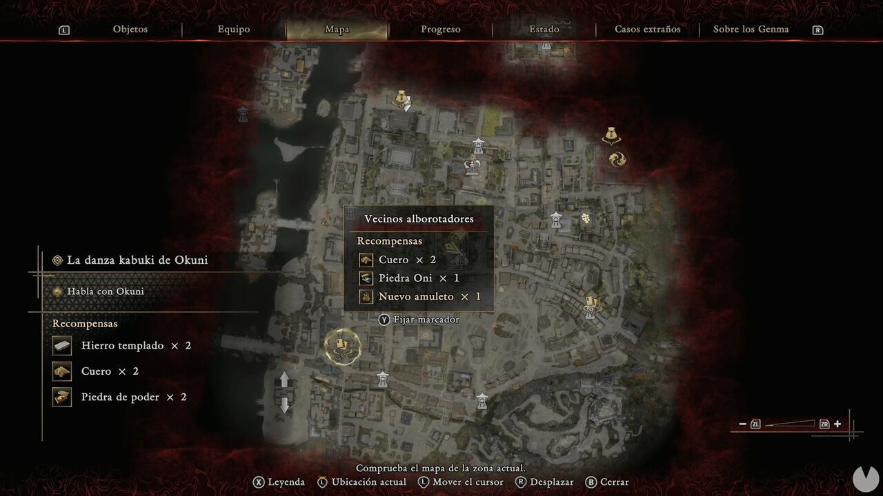 Onimusha: Way of the Sword - Chance Encounters: location of the Noisy Neighbors mission