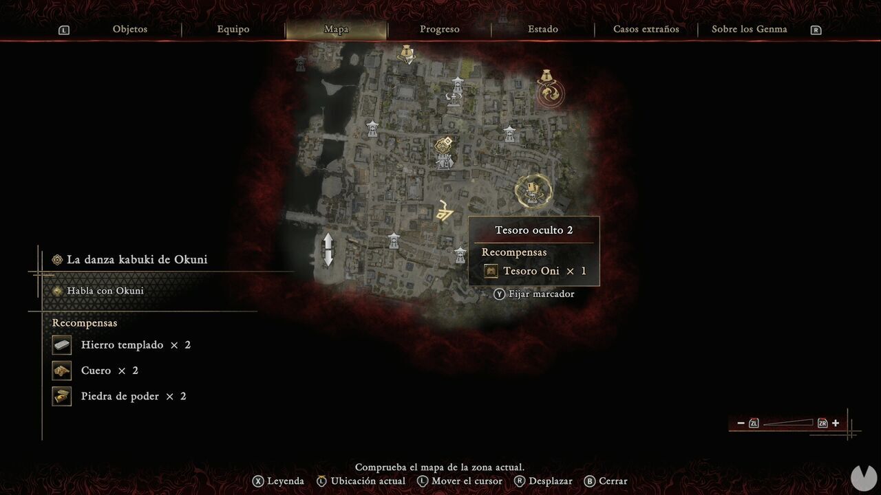 Onimusha: Way of the Sword - Chance Encounters: location of Hidden Treasure No. 2