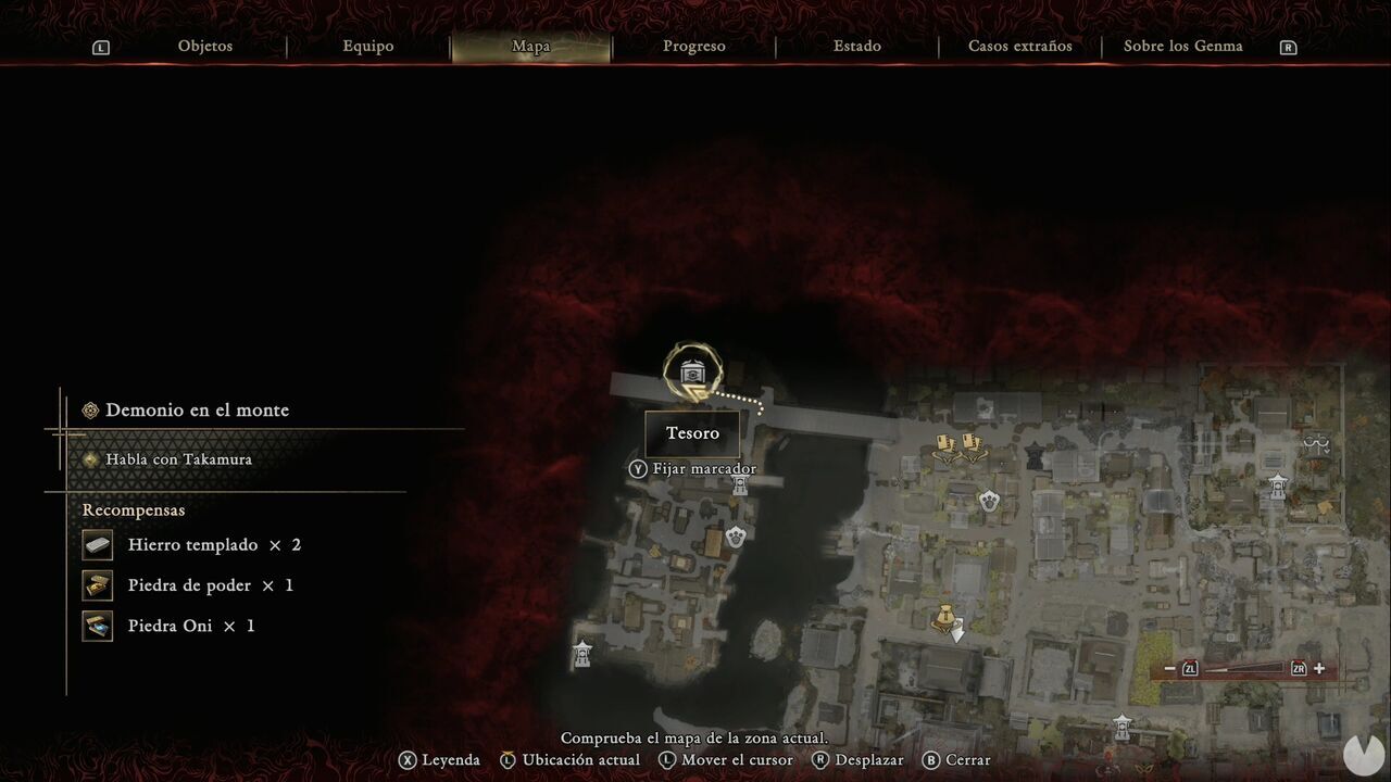 Onimusha: Way of the Sword - The Demon on the Mount: location of the Treasure chest on the watchtower in northwestern Kyoto