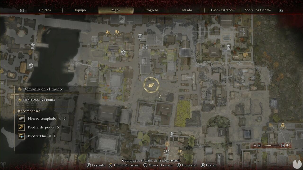 Onimusha: Way of the Sword - The Demon on the Mount: location of the cart with a chest east of the second intersection south of Shijo Street, containing Iron and Cotton Cloth