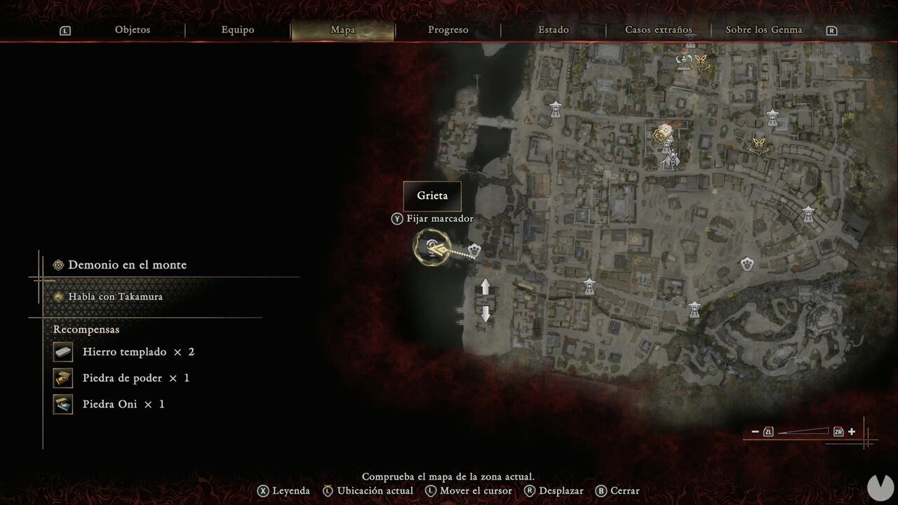Onimusha: Way of the Sword - Rifts: location of Rift #5 in southwestern Kyoto