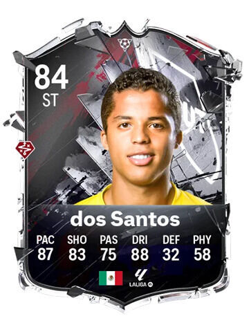 EA Sports FC 27: Nueva carta Hall of FUT de Giovani Dos Santos