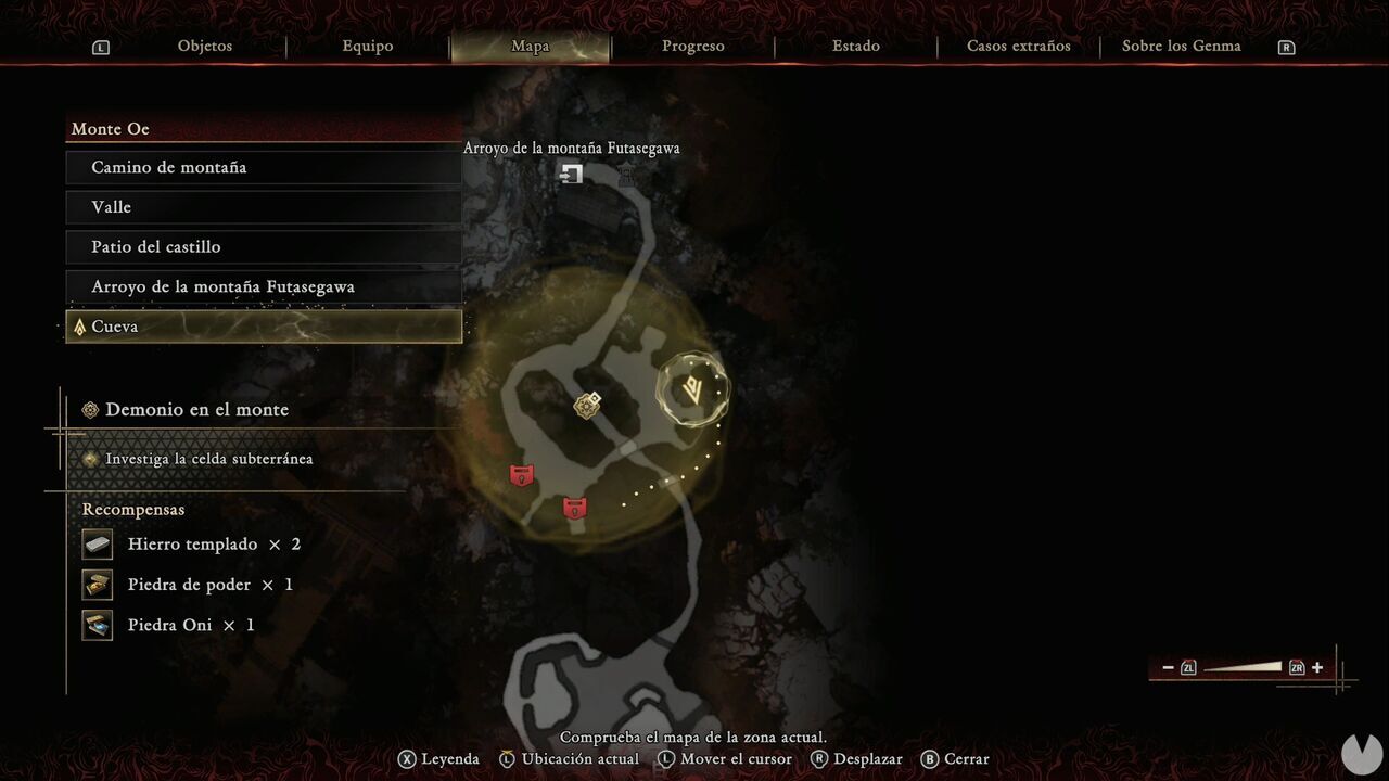 Onimusha: Way of the Sword - The Demon on the Mount: crawlspace in the northeastern section of the cells used to reach the locked gates