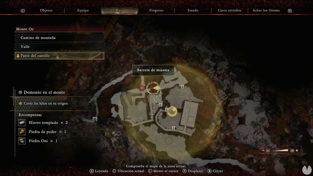 Onimusha: Way of the Sword - The Demon on the Mount: Malice Barrier east of the Weaver barrier