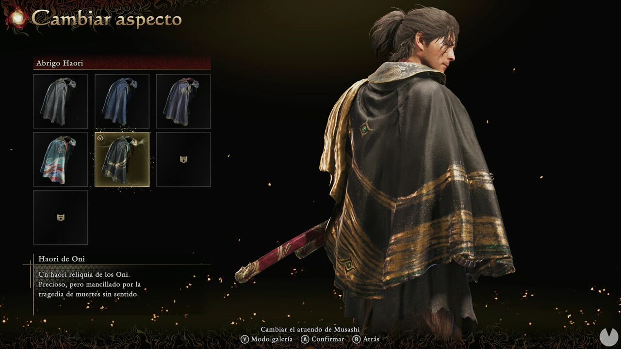 Onimusha: Way of the Sword - Haori Coats: Oni Haori