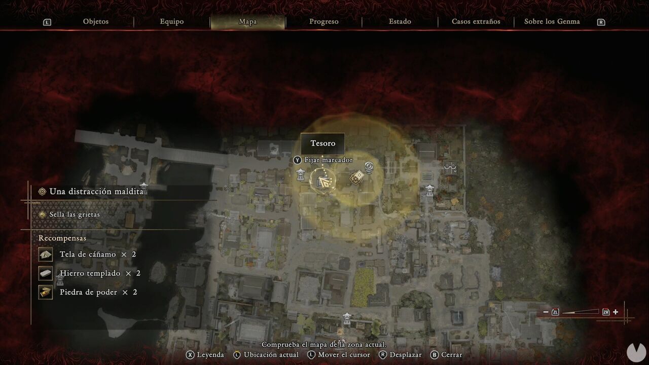 Onimusha: Way of the Sword - A Haunted Distraction: location of Treasure #67 in northeastern Kyoto