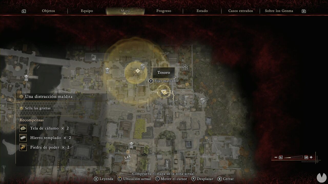 Onimusha: Way of the Sword - A Haunted Distraction: location of the Treasure southwest of Yasaka Shrine in northeastern Kyoto