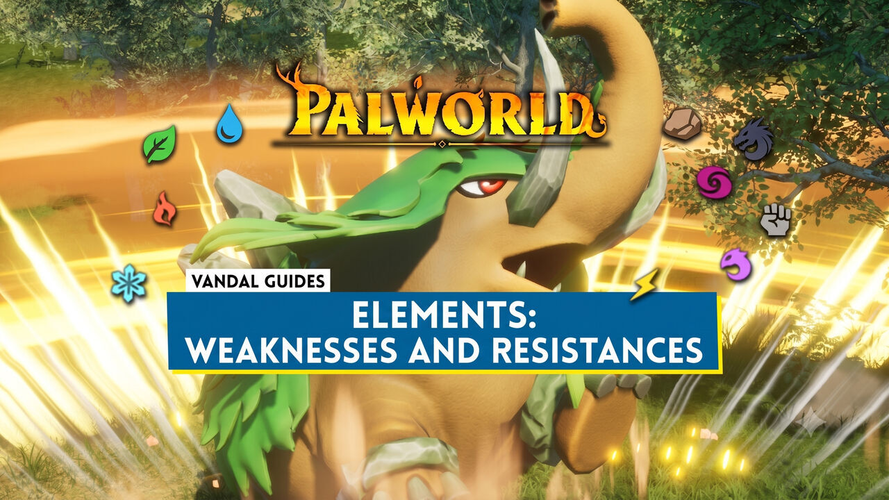 Palworld guide - Element Type Chart