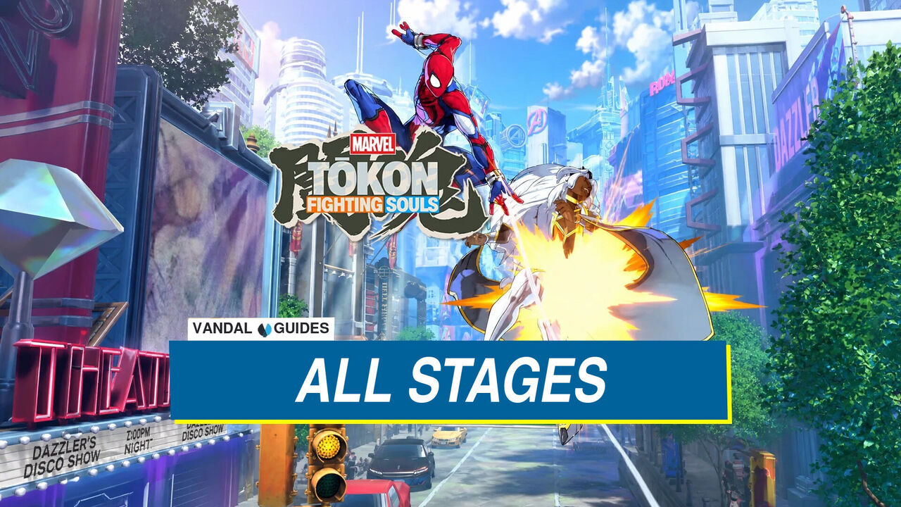 Marvel Tōkon: Fighting Souls Guide - All playable stages and arenas