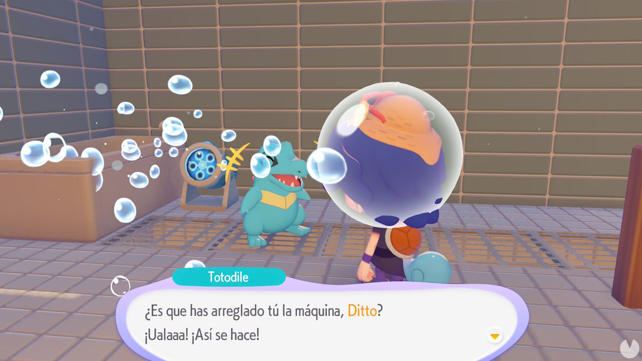 Pok�mon Pokopia DLC 1 Bubbly Basin - Build the Beautiful Building request - Complete Totodile's request