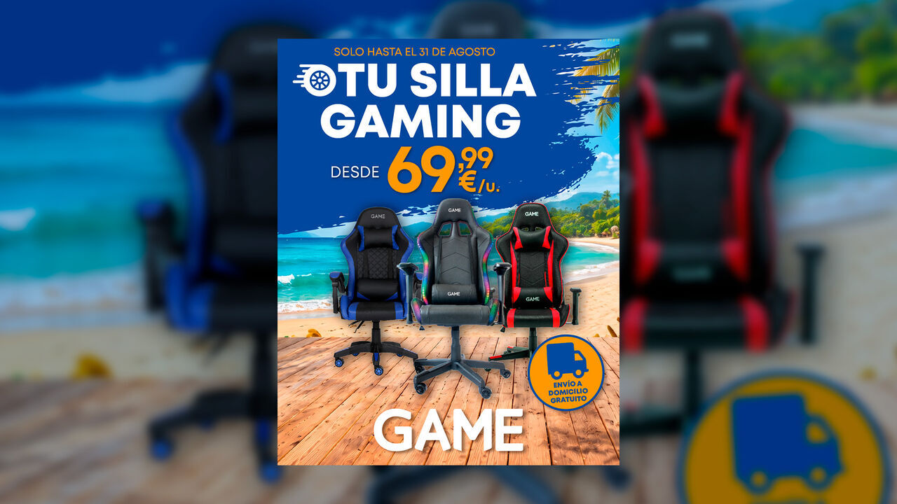 Promoción de verano en GAME: Ofertas en sillas gaming para mejorar tu experiencia PC