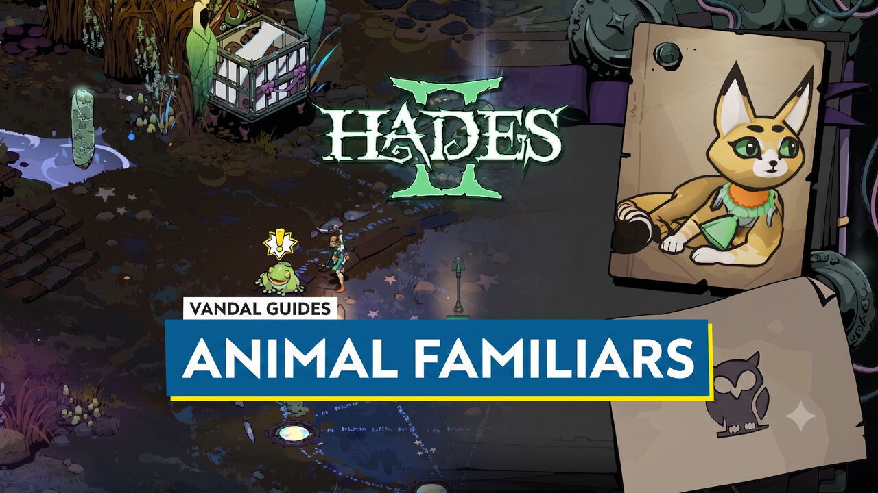 Hades 2 Guide - All Animal Familiars and how to recruit them