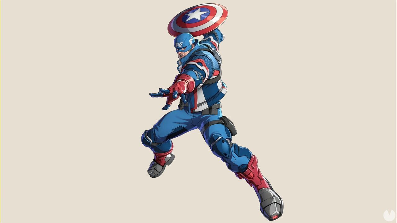 Marvel Tokon Fighting Souls - Characters, Captain America gallery artwork