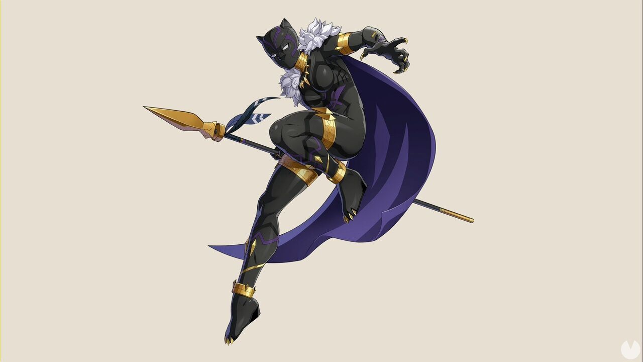 Marvel Tokon Fighting Souls - Characters, Black Panther gallery artwork