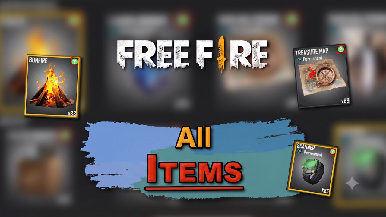 Free Fire Guide - All items and their uses