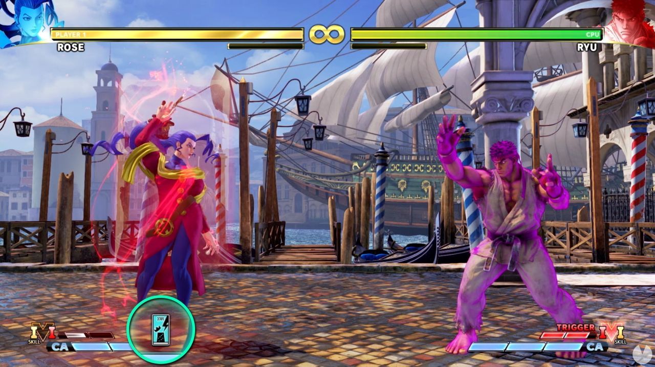 Street Fighter 5: Champion Edition muestra a Rose, Oro y Akira Kazama en acción