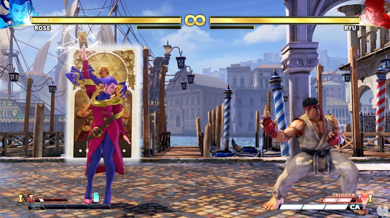 Street Fighter 5: Champion Edition muestra a Rose, Oro y Akira Kazama en acción