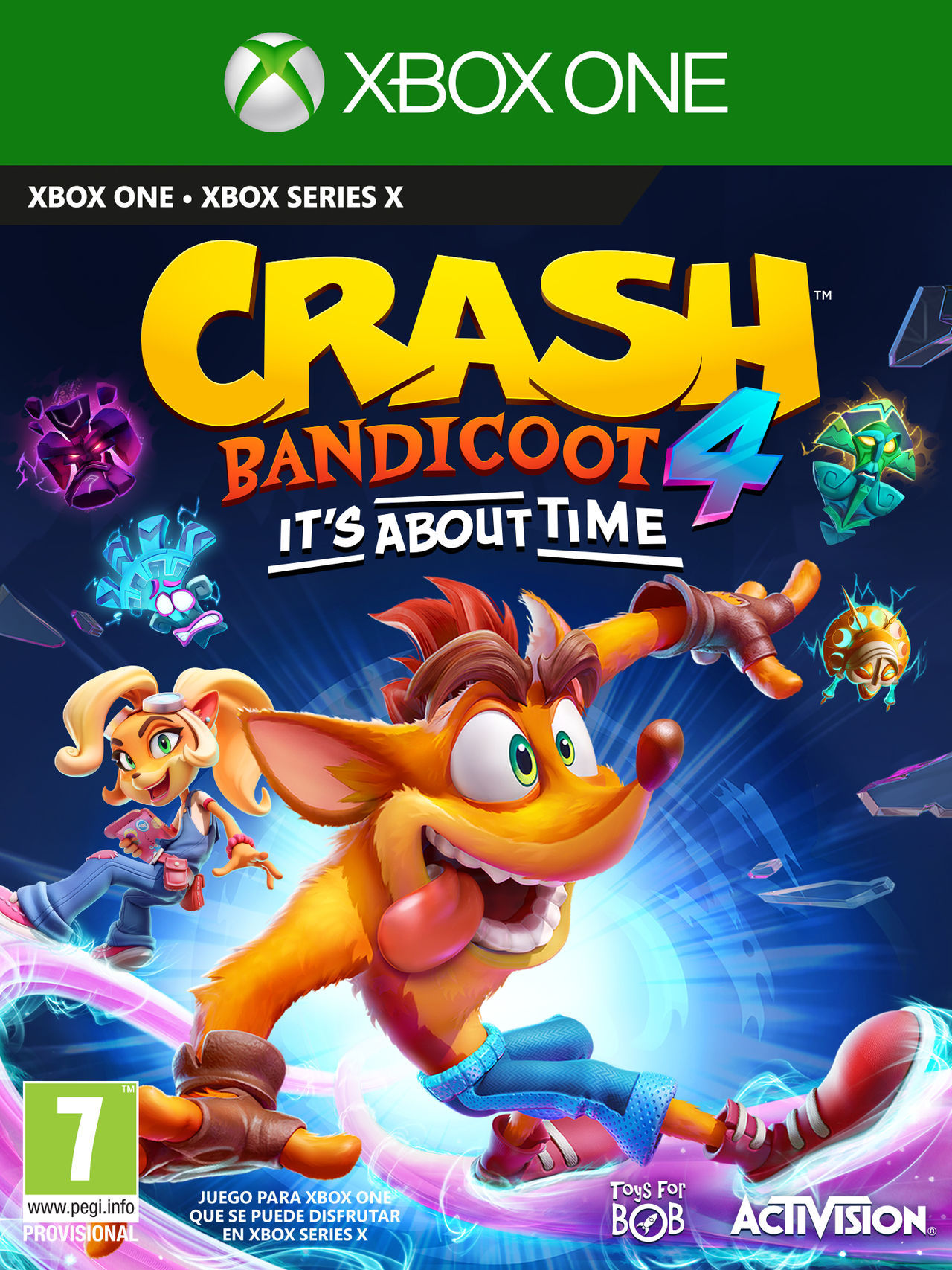 Crash Bandicoot 4: It's About Time llegará el 2 de octubre a PS4 y Xbox One