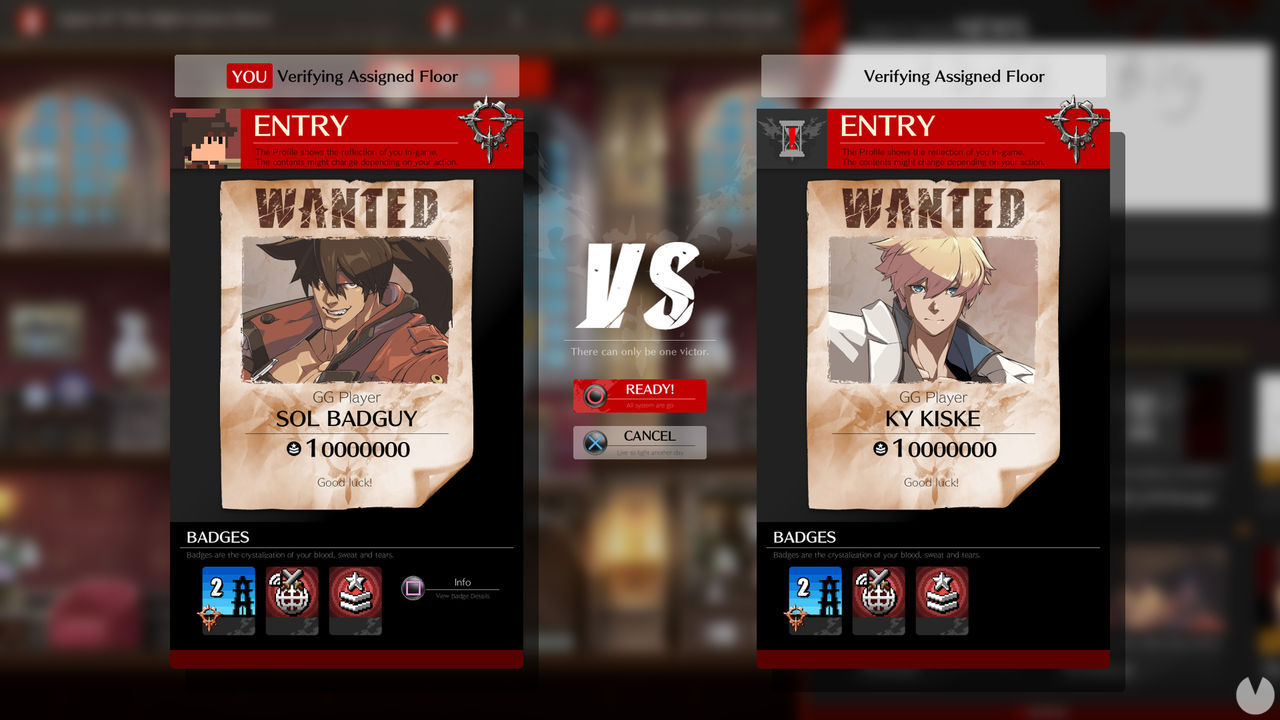 Guilty gear Strive versus