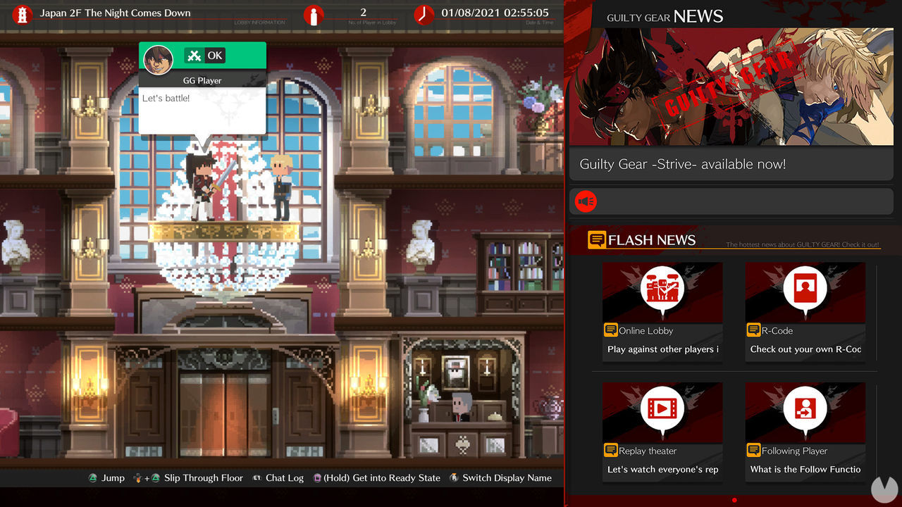Guilty Gear: Strive desvela los modos de juego en su lanzamiento en este tráiler