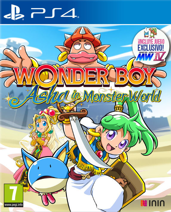 Dispensación Espectador canal Wonder Boy: Asha in Monster World - Videojuego (PS4, PC y Switch) - Vandal