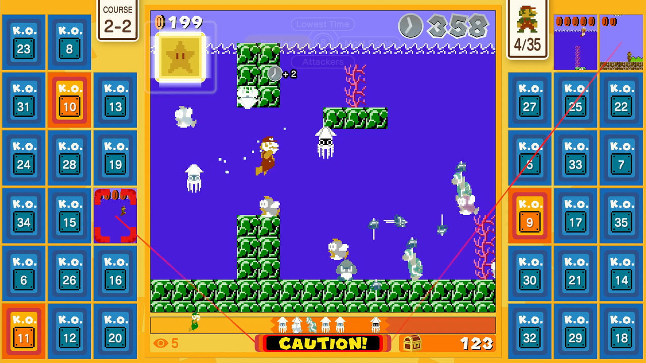 Super Mario Bros. 35, el battle royale de Nintendo Switch Online, ya está disponible