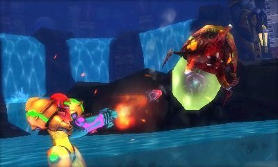 'Metroid: Samus Returns' tiene uno de los mejores efectos 3D que hemos disfrutado en la consola port�til.