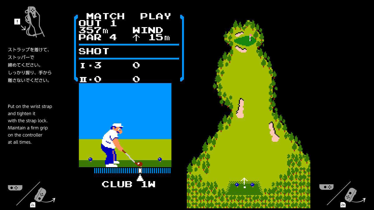 Nintendo elimina el juego oculto de NES en cada Switch, Golf