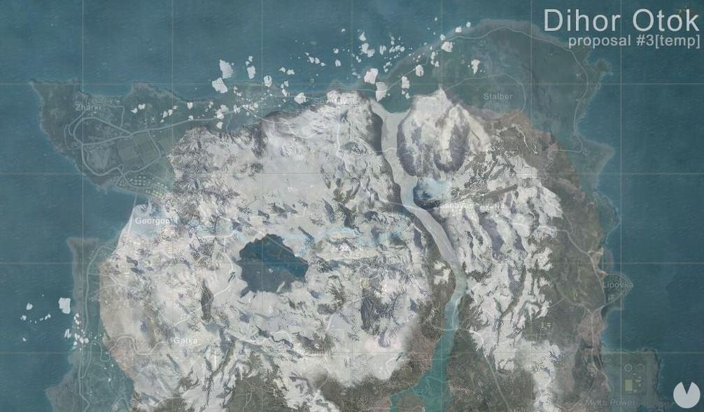 Descubren datos e imágenes del mapa helado de PUBG en el código del juego