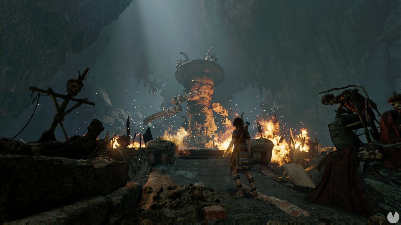 Camino de batalla en Shadow of the Tomb Raider - Tumba de Desafo - Shadow of the Tomb Raider