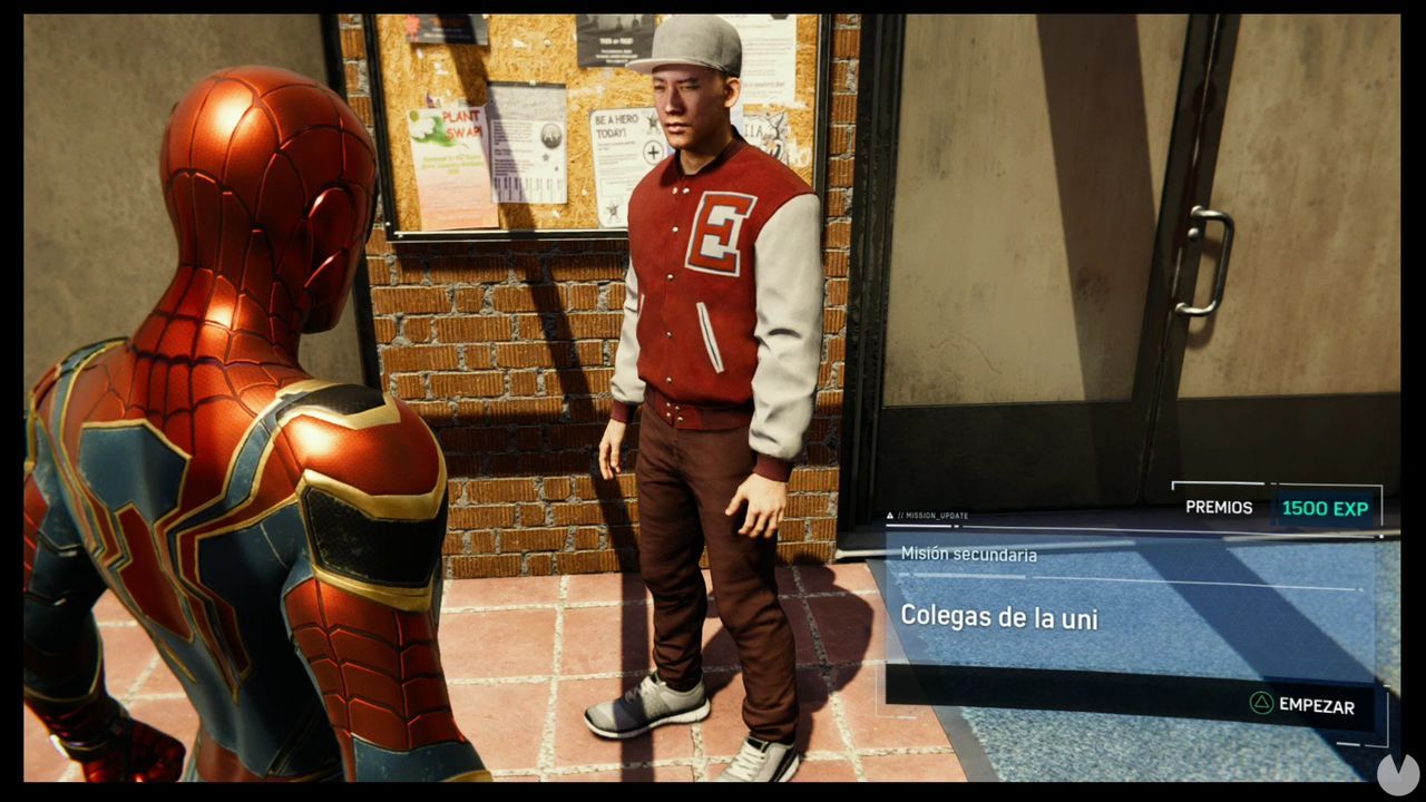 Colegas de la uni en Spider-Man (PS4): cómo completarla - Misión secundaria