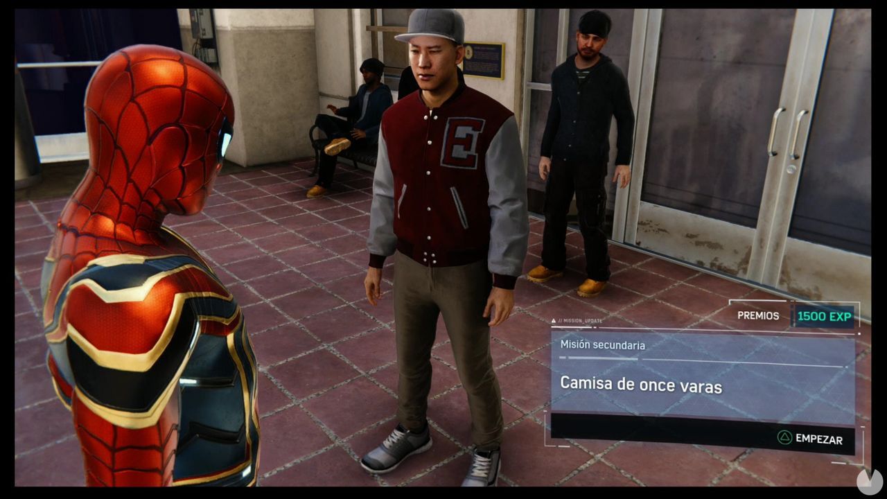 Camisa de once varas en Spider-Man (PS4): cmo completarla - Misin secundaria - Spider-Man