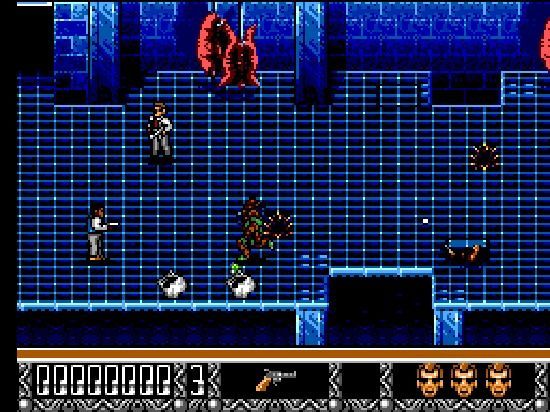 ¿Recordáis la famosa secuencia del matadero de la secuela? Era una de las fases de la edición de Game Gear.