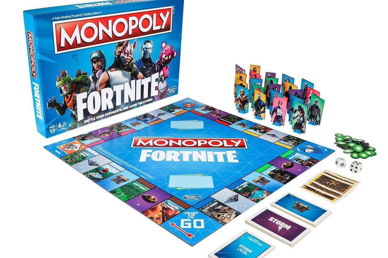 El Monopoly de Fortnite ya es oficial y se lanzará en octubre
