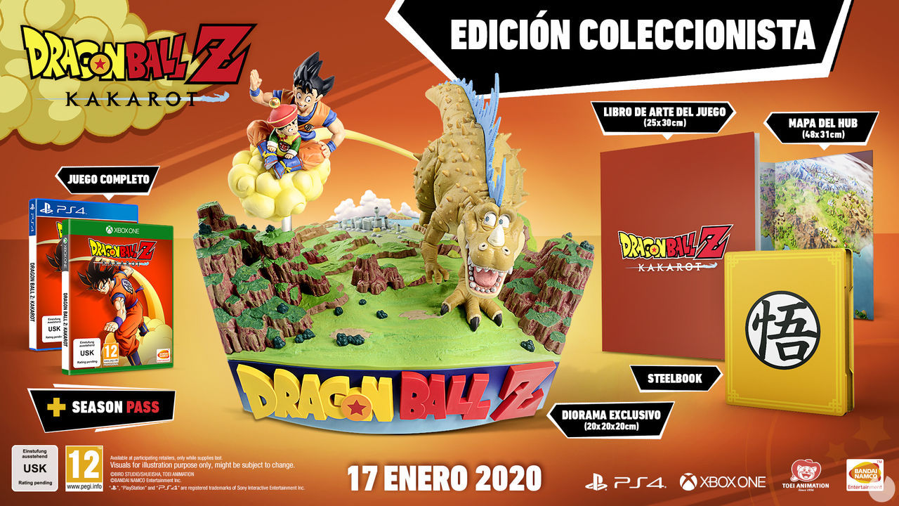 TTDV abre sus reservas para la Edición Coleccionista de Dragon Ball Z Kakarot