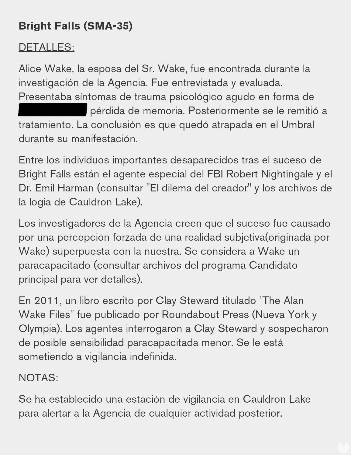 Control: Las conexiones y pistas con el futuro de Alan Wake