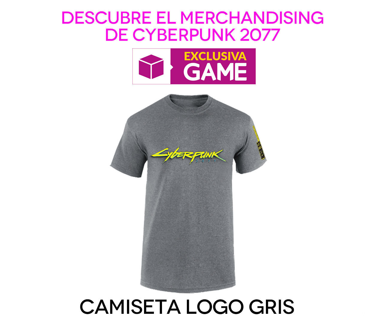 the GAME will provide the official apparel for Cyberpunk 2077 in Madrid Games Week